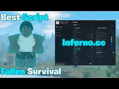 Fallen Survival Script, Silent Aim, Autofarm, Visuals and more!