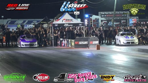 Full Coverage of Round one of Pro MOd from the US Street Nationals at Bradenton Motorsports Park There were some great matchups, holeshot wins and some "upsets" in the first round of eliminations. Coverage brought to you by our event media partners Red Line Synthetic Oil Indy Cylinder Heads Dynomite Performance Two Girls Garage 2GG Heavy Duty Parts Southern Diamond Company | Red Line Motorsports Media