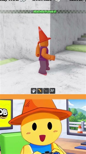 Run From Crazy FNAF Tower! #roblox #conenoob #robloxchallenge #robloxfunny #animation