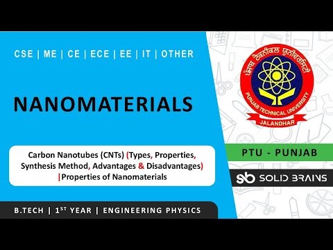 Nanomaterials | Lec 3 | Engineering Physics | B.Tech | PTU | CGCU