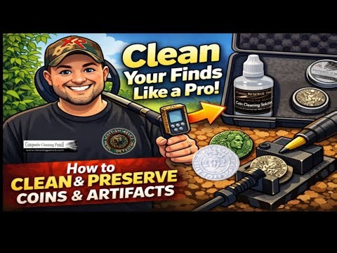 The Ultimate Coin Cleaning Kit! | How to Clean & Preserve Metal Detecting Finds