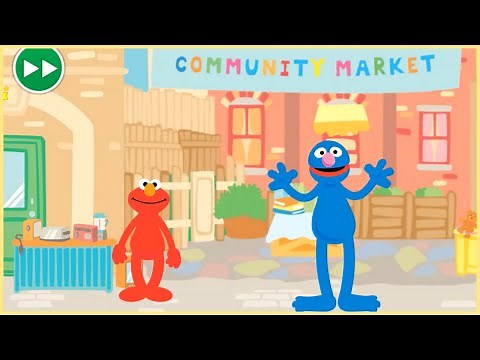 Sesame Street | Elmo And Grover's Lemonade Stand | Game For Kids