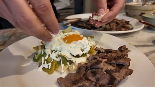 Cooking Authentic Chilaquiles For The First Time! | Benji Travis