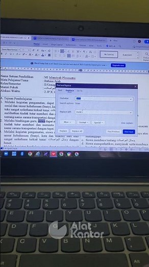 Cara Cepat Mengganti Kata di Word & WPS Sekaligus