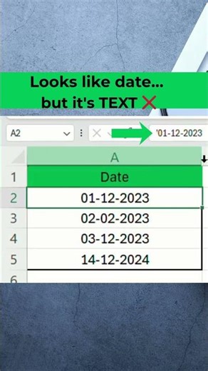 Excel Sorting Dates Wrong? Fix it in 5 Seconds!