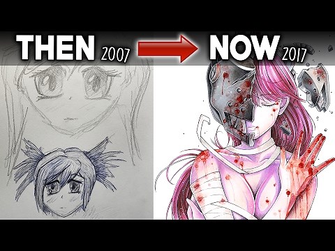 My Old Drawings - Then VS Now! (10 Years of Art Improvement)
