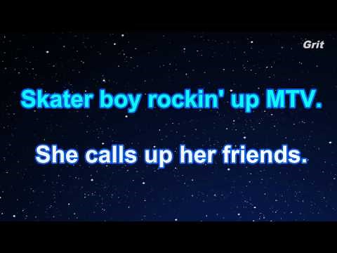 Sk8er Boi - Avril Lavigne Karaoke【No Guide Melody】