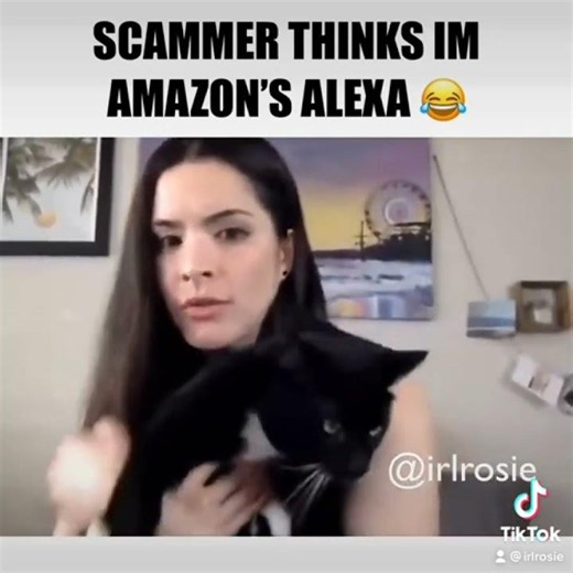 scammers are STUPID 😂 #irlrosie