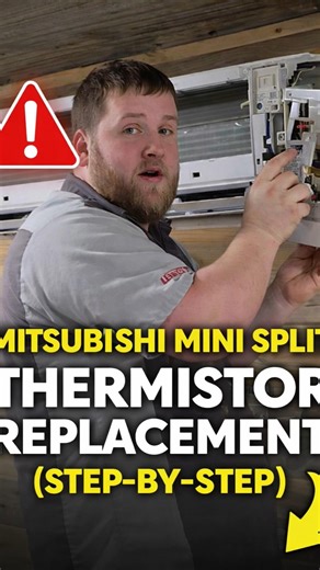 Mitsubishi Mini Split Thermistor Replacement (Step-by-Step)