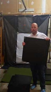 Setting up my golf simulator studio, Part 1