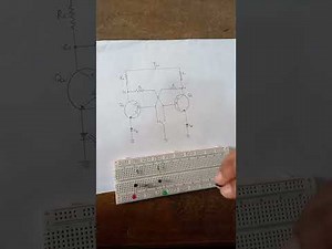 Bistable Multivibrators design on bread board/Electronics Lab/Physics Guide