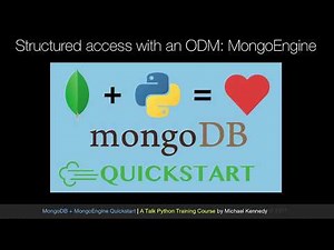 MongoDB and Python Quickstart (1/21): How ODMs work