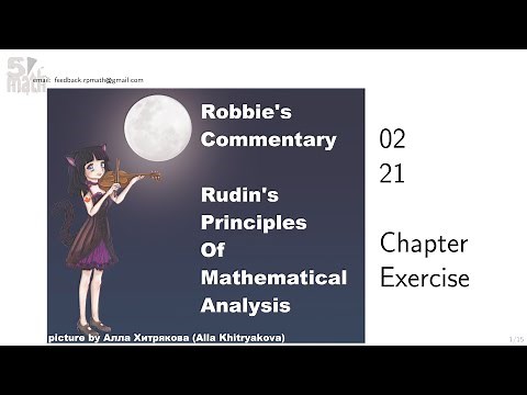 Chapter 02 Exercise 21 - Baby Rudin - Principles of Mathematical Analysis, solutions