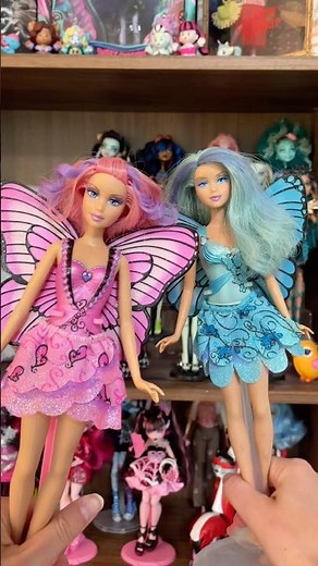 Fairy dolls in my collection! #barbie #fairytopia #mermaidia
