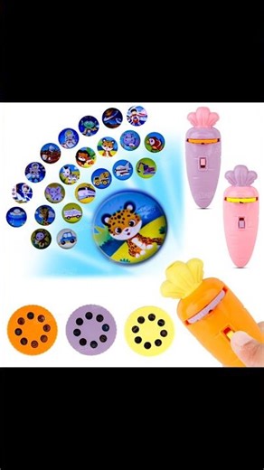 Flashlight Toy with 24 Images for Kids 3+ multi colour, projector light,