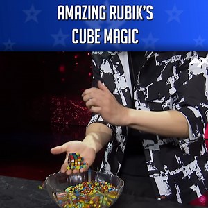 Rubik's cube MAGIC! #magic #magician #gottalent | Magicians Got Talent