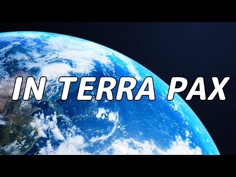 【合唱曲】IN TERRA PAX / 混声三部合唱【歌詞付き】