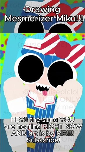 Drawing Miku!! #viral #art #artist #music #gamtng #watch #fypシ