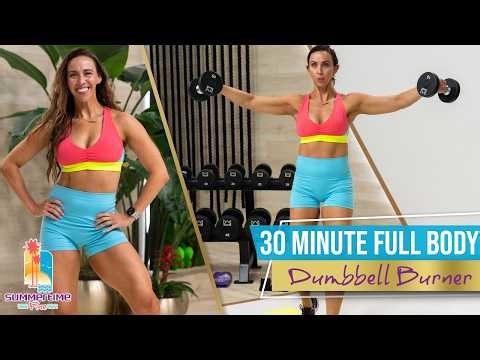 Full Body FIRE Workout and Lower Abs FINISHER!