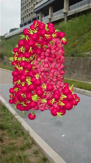 Ultraman Geed uses dragon fruit to play various bumper-to-bumper special effects. Please do not