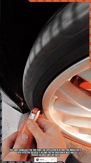 Tire Paint Line Applicator Tools: Add Cool Stripes To Your Tires #tool #tools #innovation