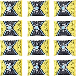 4.4 oz/125g Rechargeable Desiccant Packs Dehumidifier Bag - 12 Pack - Moisture Absorbers For Safes, Car, Bathroom, Storage - Moisture Remover Eliminates Humidity - Reusable Desiccant Bags