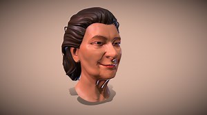 Grandma - Head assignment - 3D model by SarahPlatteau