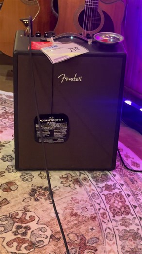 Fender Acoustic SFX II - 2x100-watt Acoustic Amp | I Kinda Like this amp On the first play #fenderacousticsfxii #youtubearunlama