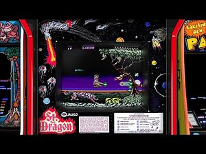Saint Dragon, Realistic Arcade Bezel using The Mega Bezel Shader