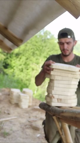 Bushcraft solo part 4 #camping #bushcraft #survival #building