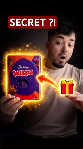 Crispy Wispa Chocolate Egg Unboxing #asmr #satisfying #easter