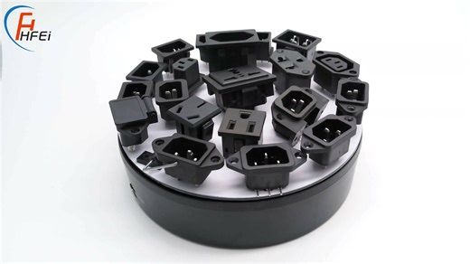 C13 Plug Solid Copper Pin C14 Socket C13 to C14 Adapter Connector Angled 90 Degree Connector