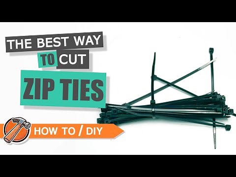 The BEST Way to Cut Zip Ties