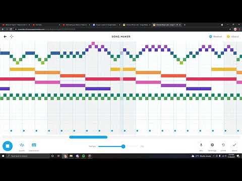The power of Chrome Music Lab (link to song in description)