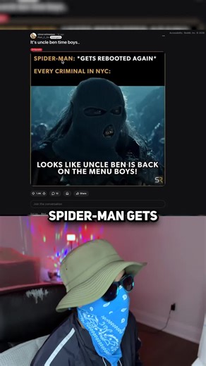 IDoKnowNothing (@idoknownothing)’s video of Spiderman Yelling At The One Above All