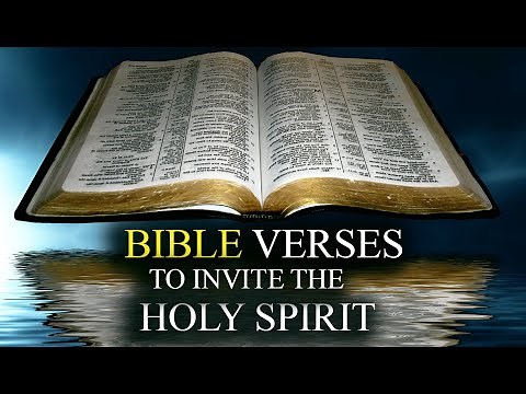 VERY POWERFUL BIBLE VERSES ABOUT THE HOLY SPIRIT