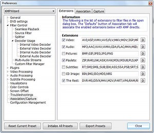 Windows 7 how to change default video player