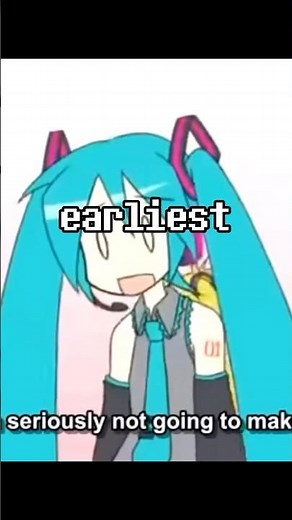 What Was The First Vocaloid Song on YouTube? #vocaloid #miku