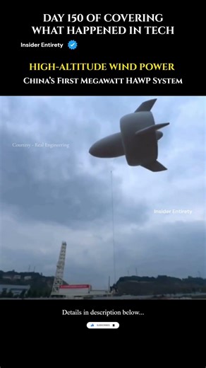 Power Station in the Sky ☁️⚡ #tech #engineering #new #china