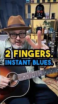 Only Use 2 FINGERS for This Blues Trick!