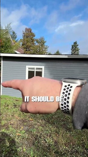 Wrong gutter slope = water problems