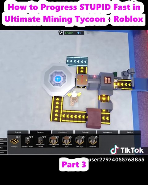 Cómo progresar rápido en Ultimate Mining Tycoon - Roblox