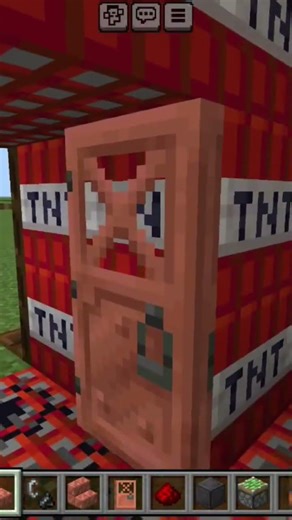 TNT House in Minecraft part 3 #trendingshorts #viral #minecraft #shorts