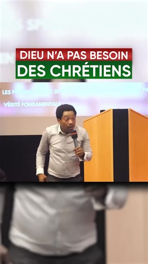 Dieu n’a pas besoin des chrétiens⚠️ Il cherche des disciples👂🏾 Des hommes et des femmes qui ne se contentent pas d’un titre… mais qui suivent et pratiquent Sa Parole. 📖 « Mettez la Parole en pratique, et ne vous bornez pas à l’écouter » (Jacques 1:22). Avant même qu’il y ait une Bible écrite, la première expression spirituelle fut une pratique : une offrande. Caïn et Abel n’ont pas débattu… ils ont agi. Aujourd’hui, beaucoup débattent. Peu pratiquent. Nous avons construit des églises pleines 
