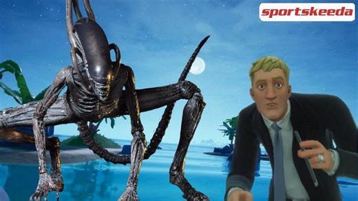 Agent Jonesy hints in Reality Log about the Xenomorph skin coming with Fortnite x Aliens collaboration