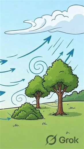 Why doesn't the wind blow at a constant speed?