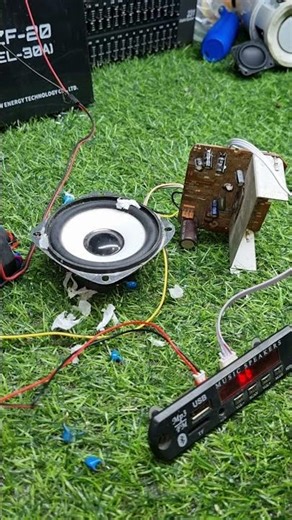 12V Amplifier for Beginners Simple LA42071 Build from LG TV Parts #tvrepair #bass #electronicsrepair