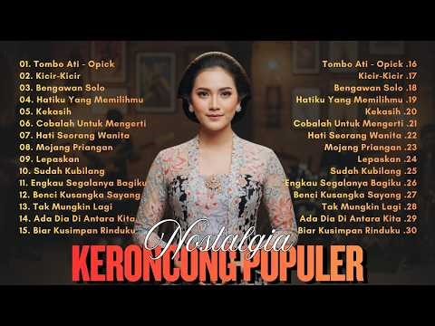 Keroncong Modern Terbaru 2026 🎶 Lagu Nostalgia Indonesia Full Album | Tombo Ati, Bengawan Solo