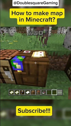 How to make a map in Minecraft?