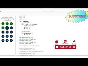 Object Oriented Programming using Python Assessment Solution |Infosys Springboard Answers Revealed